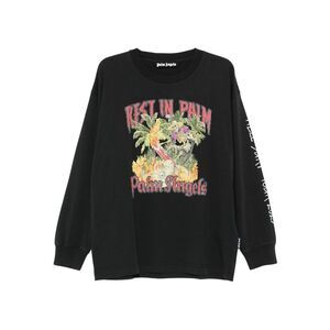 Palm Angels Black T-Shirts & Vests - T-Shirts Men